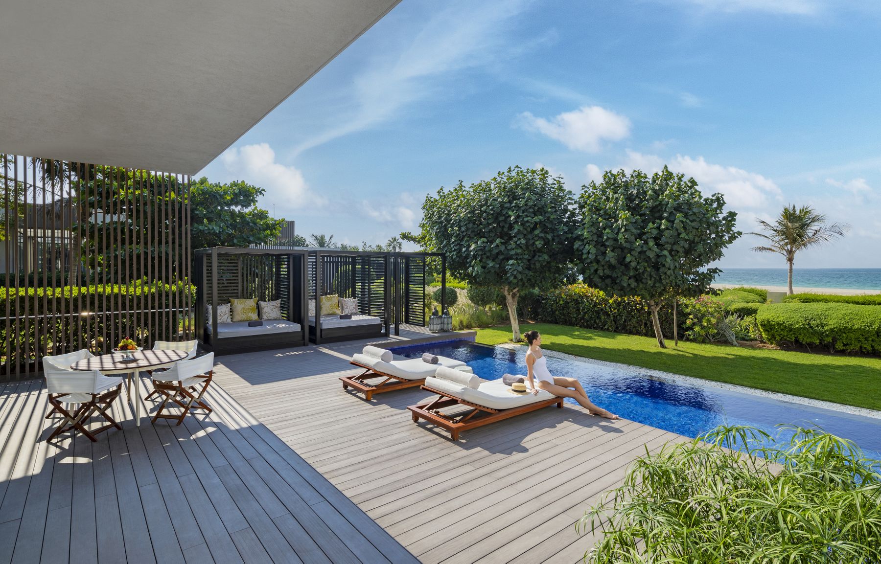 Villa with Private Pool - The Oberoi Beach Resort, Al Zorah