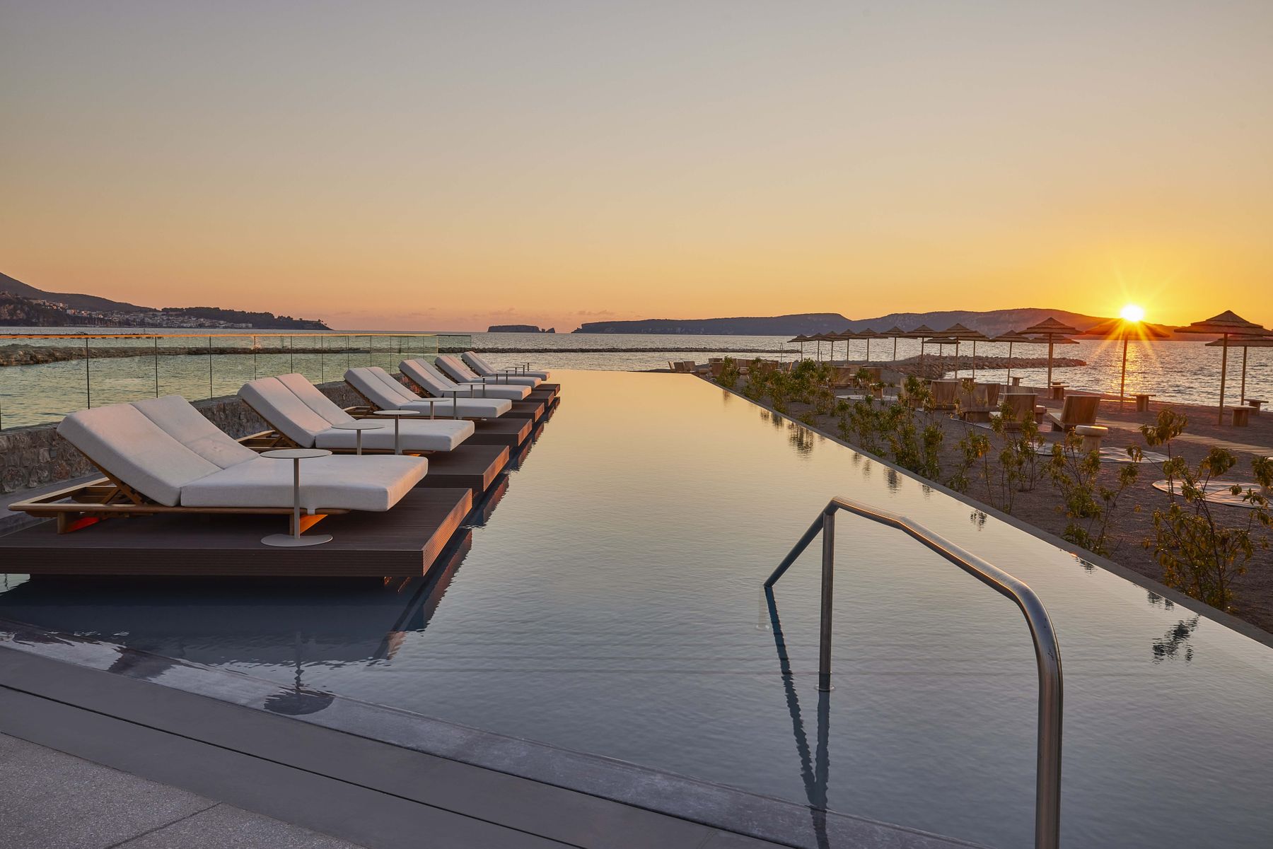 Senses | W Costa Navarino Swimming Sunset