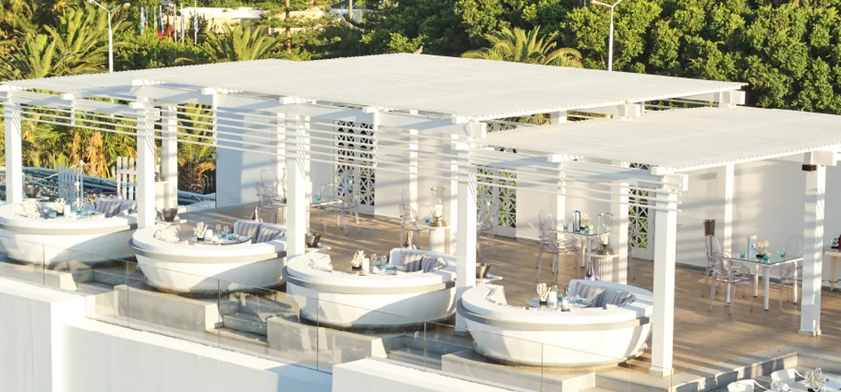 Zeus + Amalthia Sky Bar Restaurant Grecotel Crete Palace