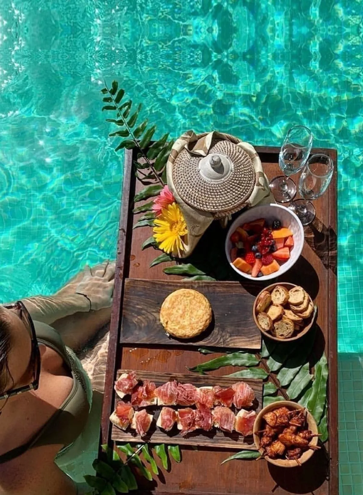 Pool Brunch Royal Garden Villas