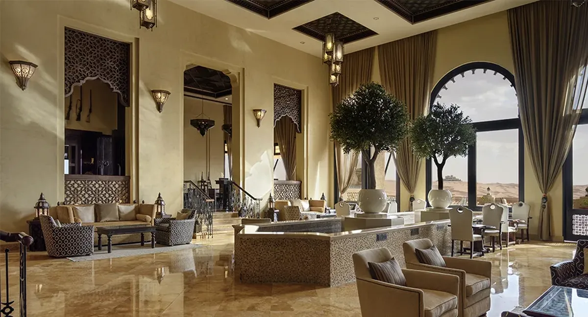 Lounge Al Liwan Anantara Qasr al Sarab Desert Resort