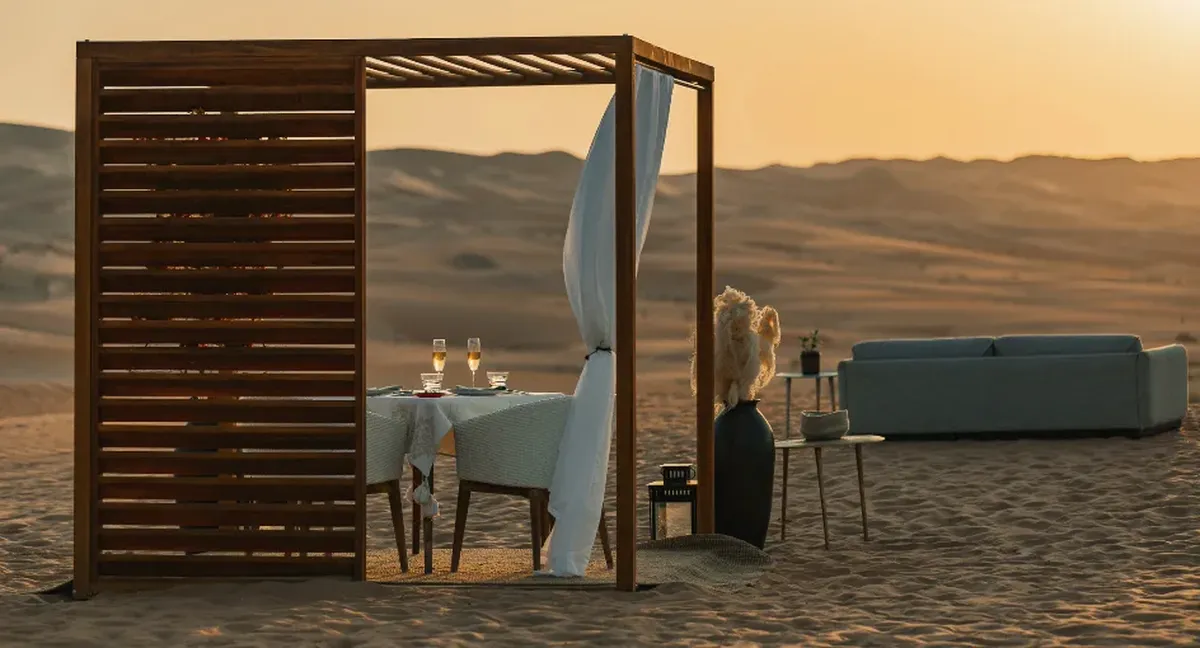 Designer Dining Anantara Qasr al Sarab Desert Resort