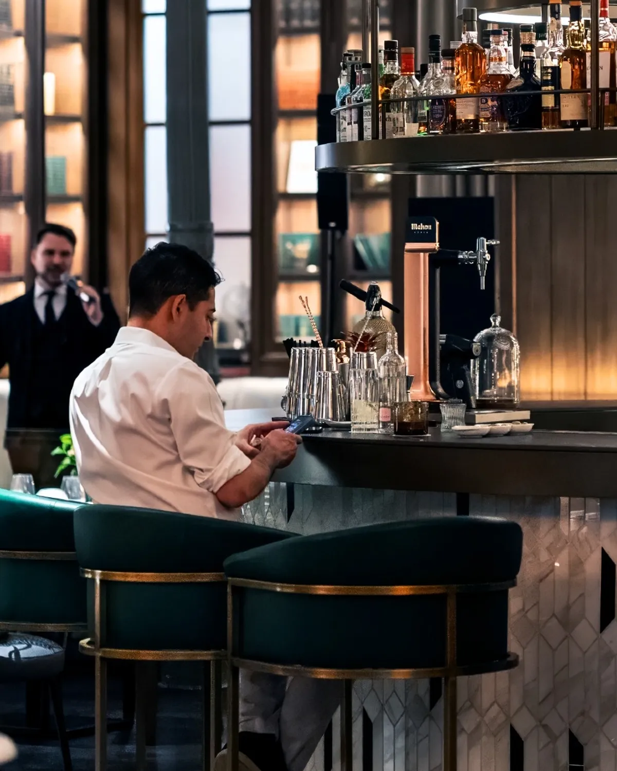 Bar La noche del Barrio de las Letras comienza aquí Gran Hotel Inglés