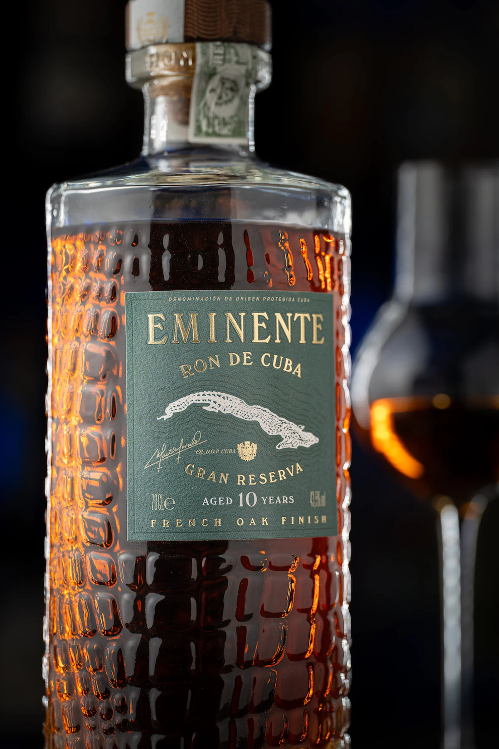 Close up image of the new Eminente Gran Reserva