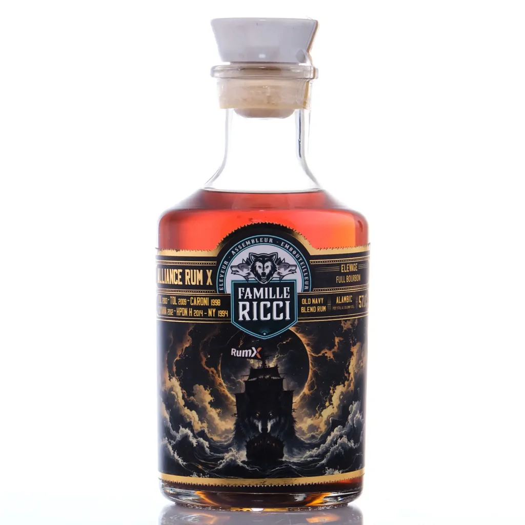 RumX Navy Rum by Famille Ricci