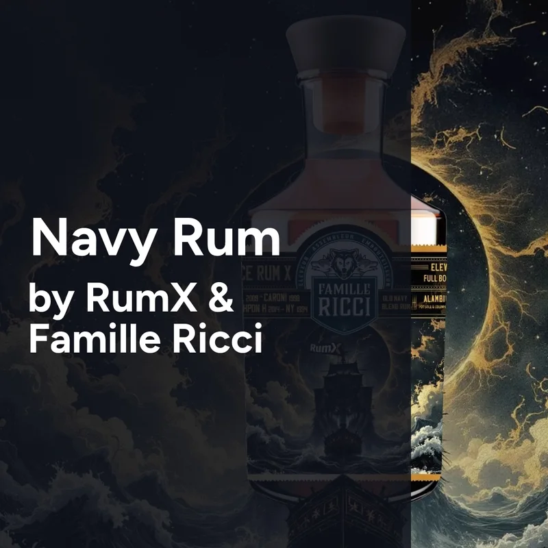RumX Navy Rum par Famille Ricci