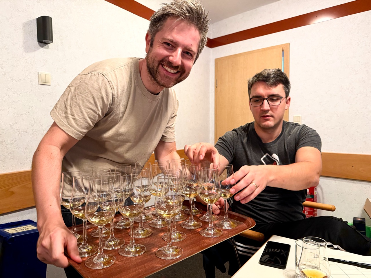 Blind tasting: Serving Blind tasting: Serving