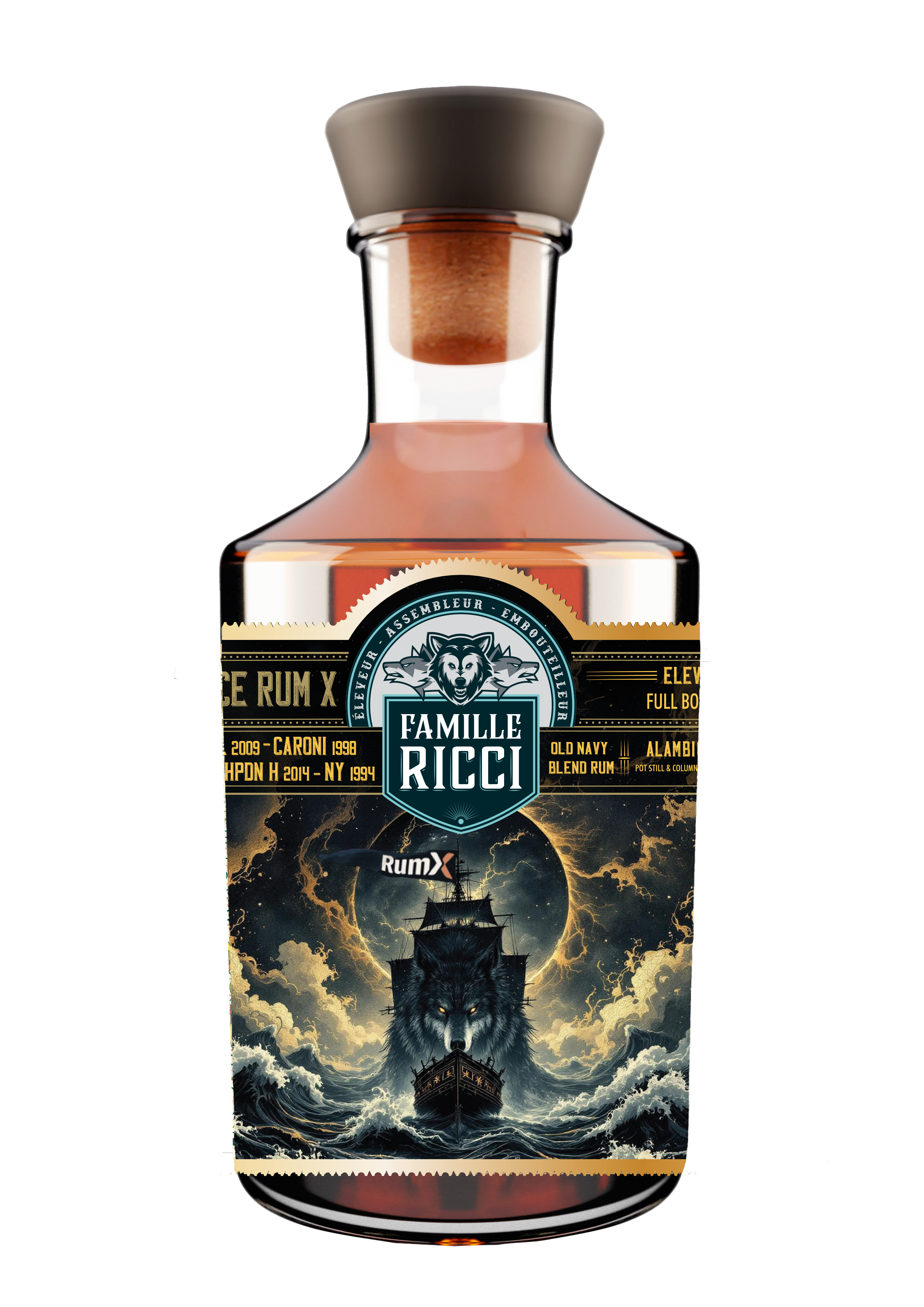 RumX Navy Rum by Famille Ricci