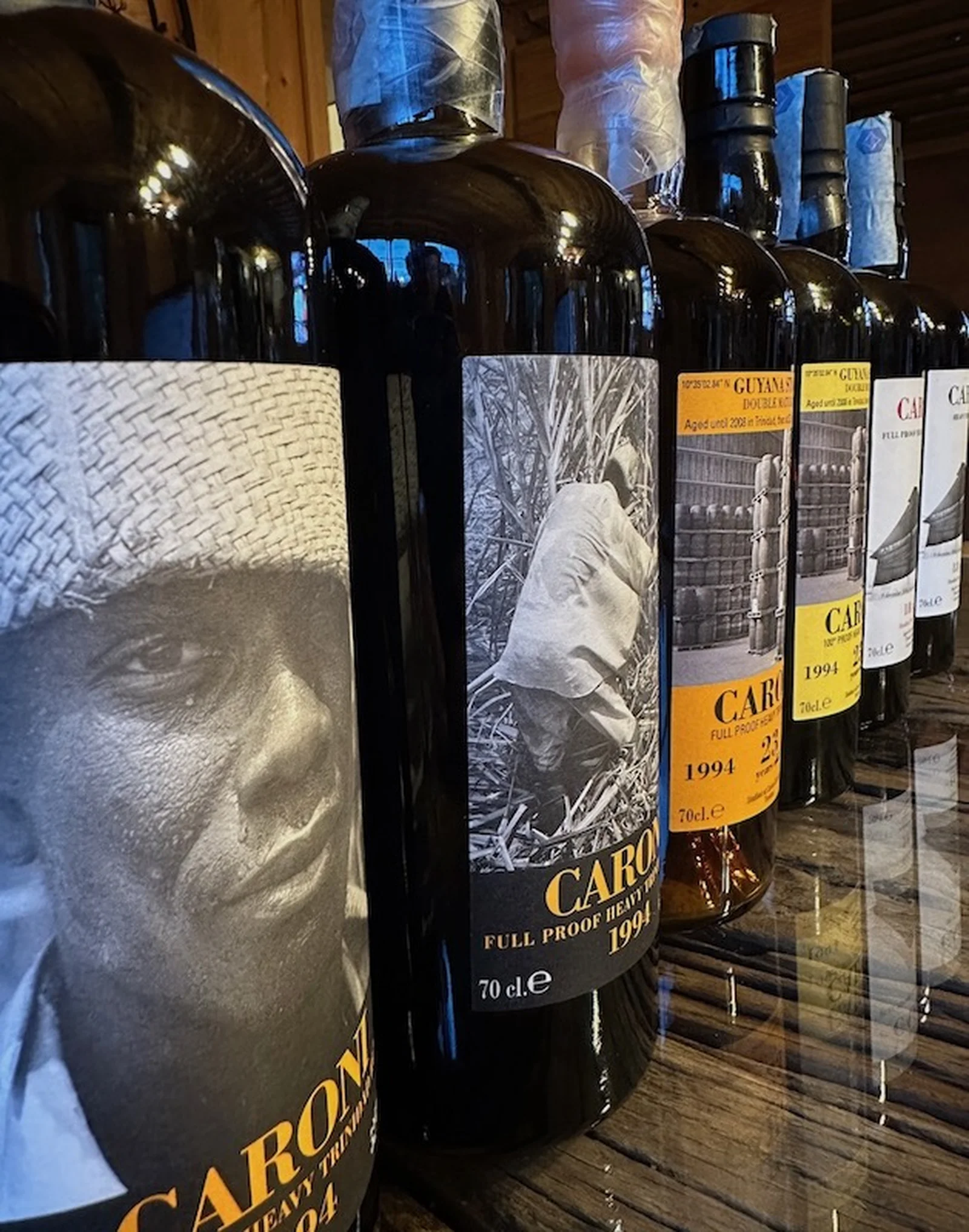 The iconic bottles of the 1994 vintage The iconic bottles of the 1994 vintage