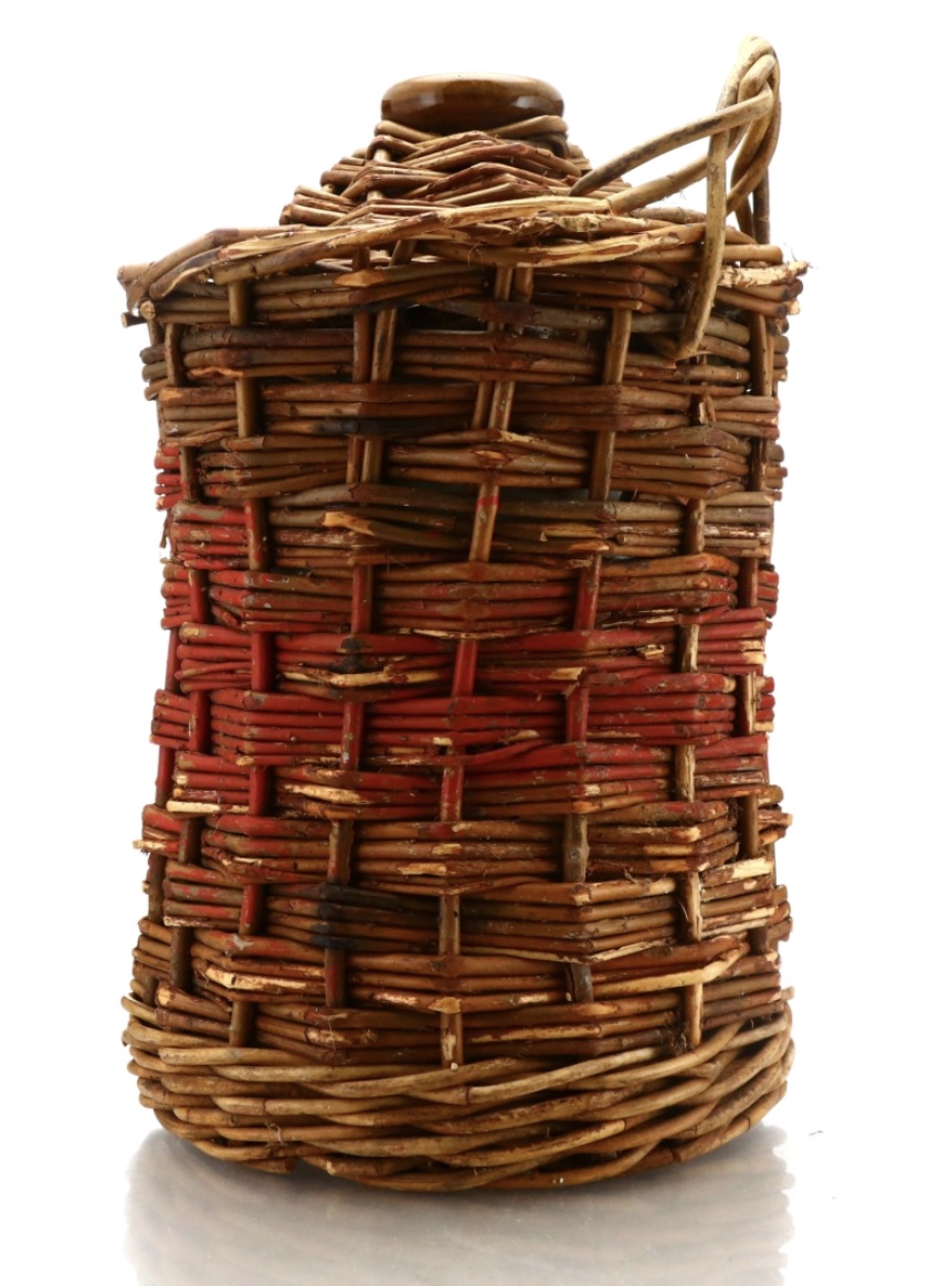 A classic container or flagon for Navy Rum used by the British Navy.