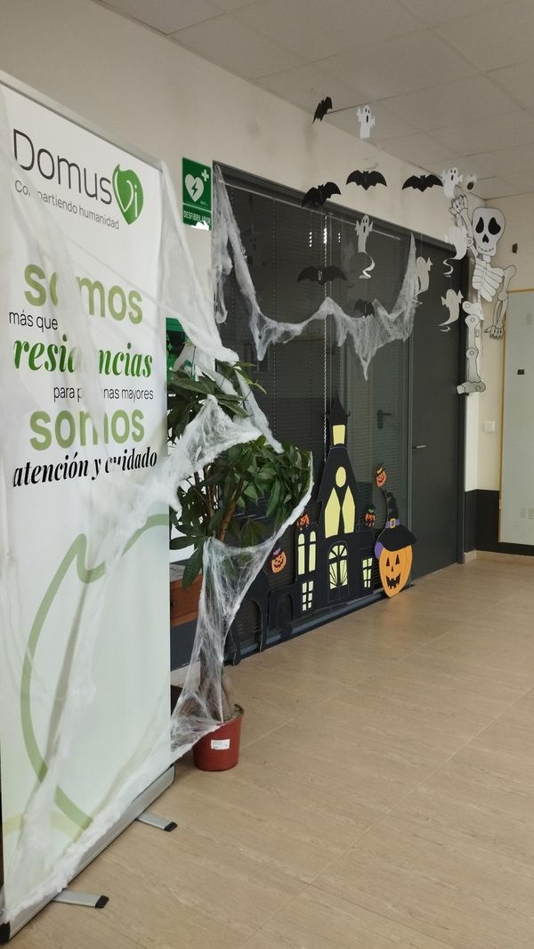 Fiesta de Halloween en el centro