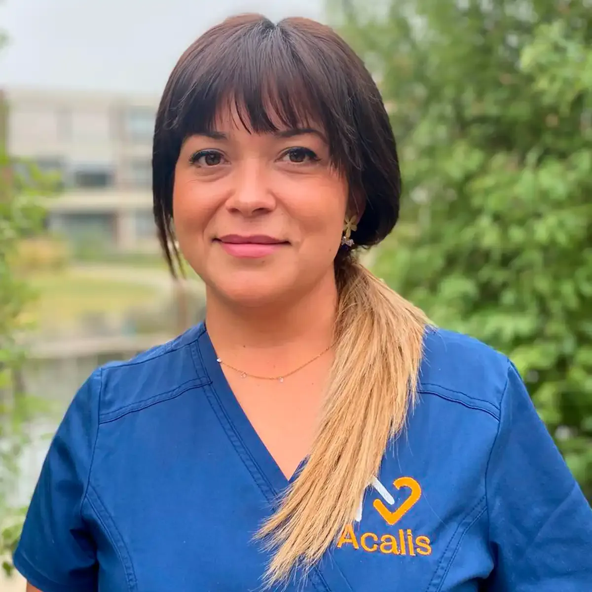 Nancy Flores - Enfermera jefe de Acalis Jardines de Valle Alegre