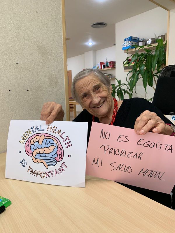 Fiesta sobre la salud mental