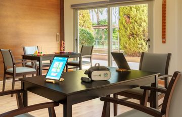 sala de estar DomusVi Sierra de las Nieves