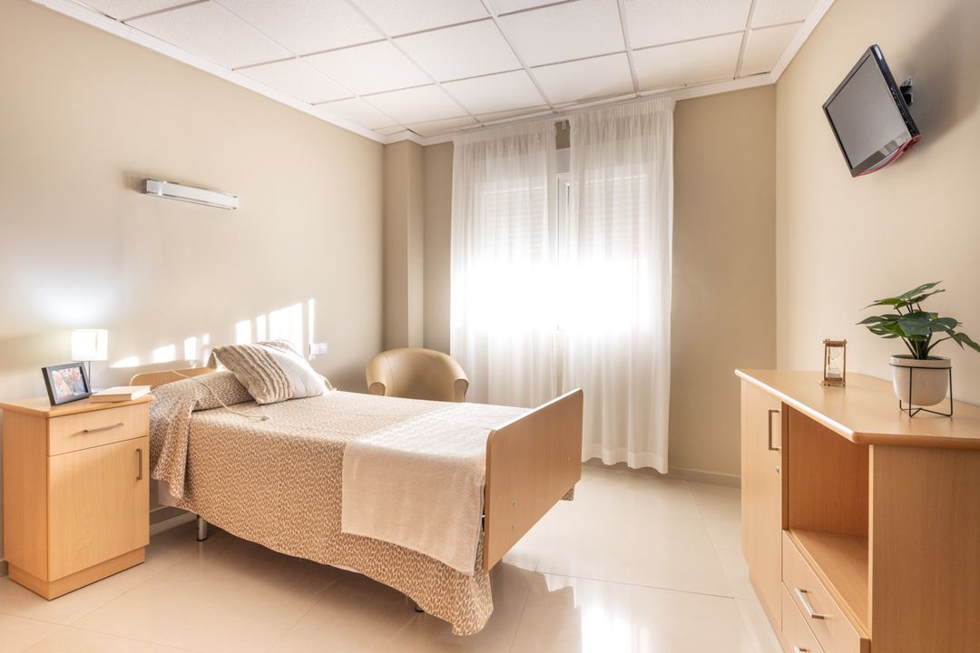 Habitación individual residencia ancianos