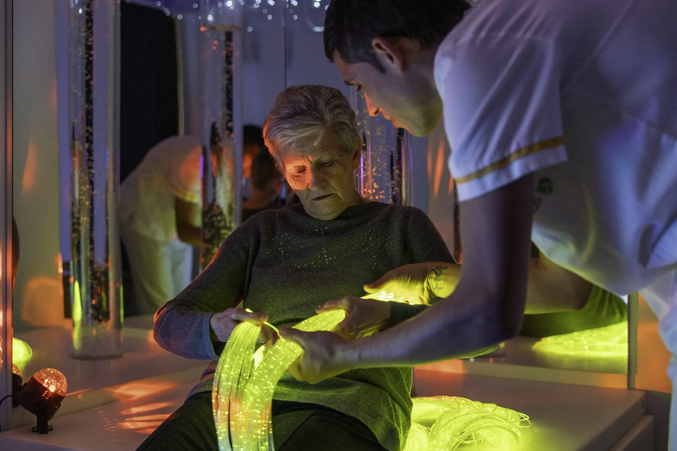 Terapias sensoriales para ancianos