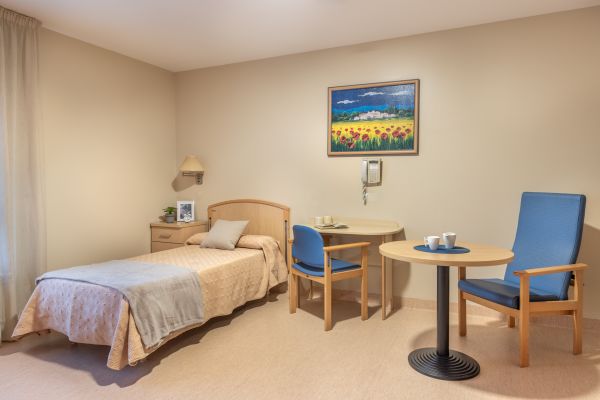 Habitación individual residencia ancianos