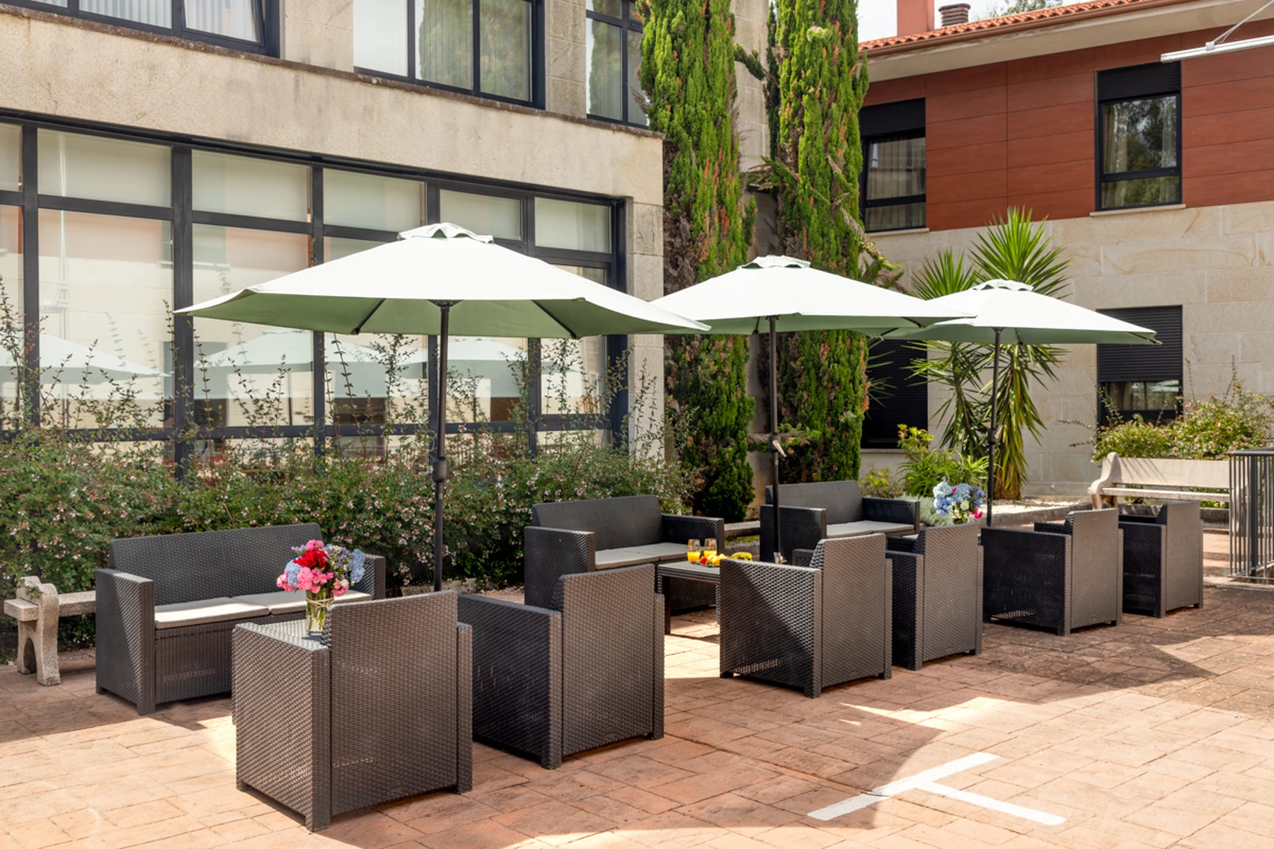 Terraza DomusVi Cangas