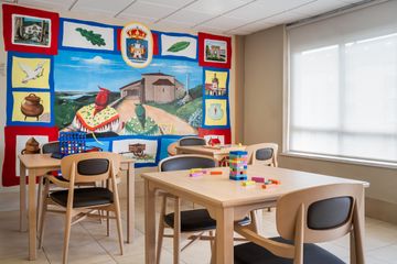 Sala de estar residencia Ferrol DomusVi