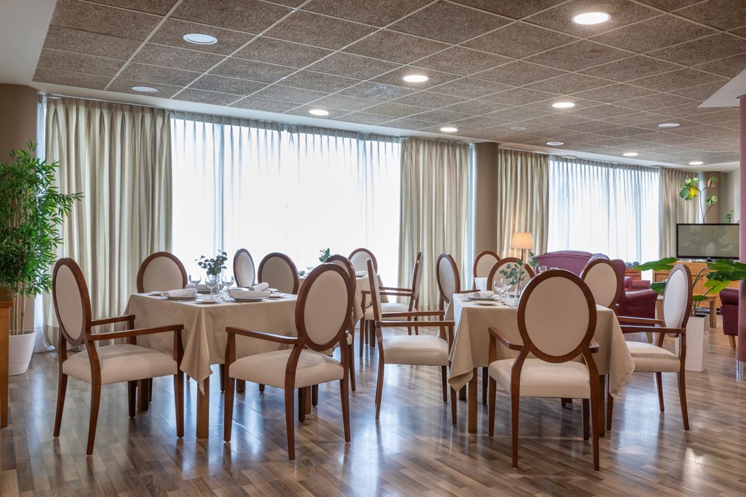 Residencia de Mayores Arturo Soria en Madrid. Comedor. 7.