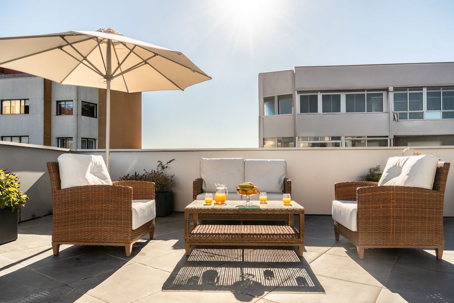 Terraza DomusVi Fátima