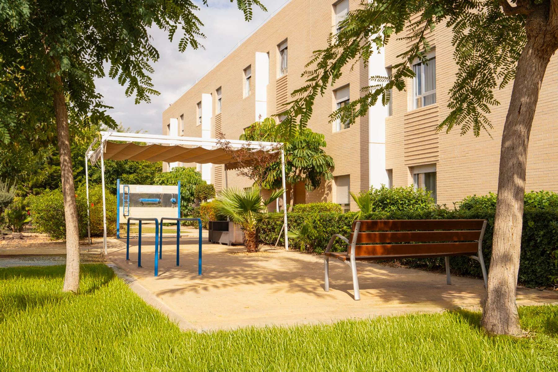 Jardín Residencia DomusVi Babel