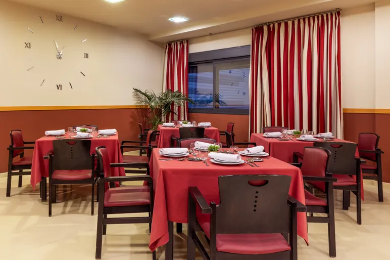Residencia de Mayores El Serrallo en Granada. Comedor. 2.