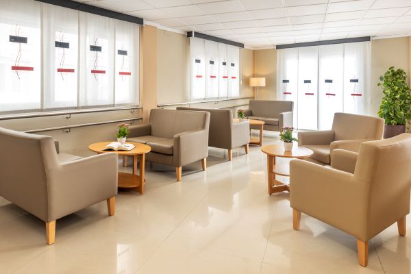 Sala de estar residencia Santa Gema DomusVi