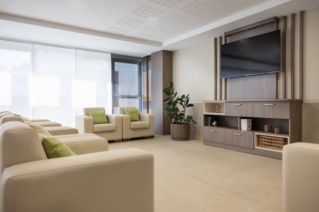 Residencia de Mayores Ciudad de Pontevedra en Pontevedra. Sala de estar. 11.