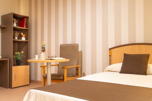 Habitación individual residencia ancianos