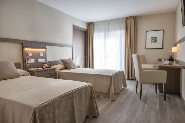 Habitación doble residencia ancianos