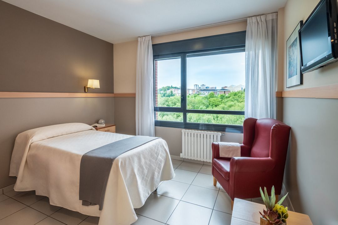 Habitación individual residencia ancianos