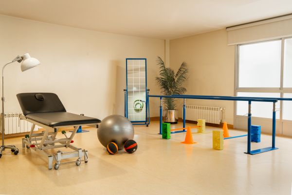 Gimnasio y sala de rehabilitación para mayores