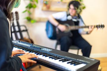 concierto de guitarra y piano