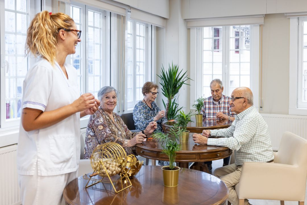 Bingo en la residencia