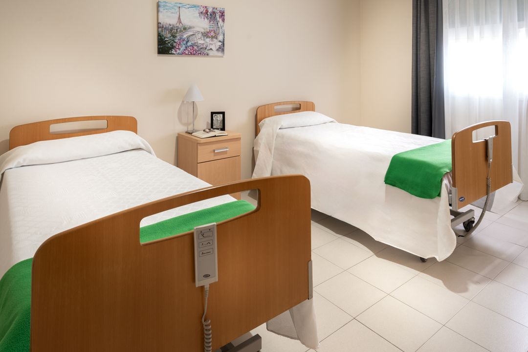 Habitación doble residencia ancianos