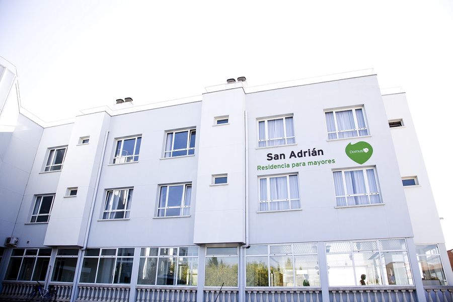 Residencia de Mayores en Navarra. San Adrián. Fachada.