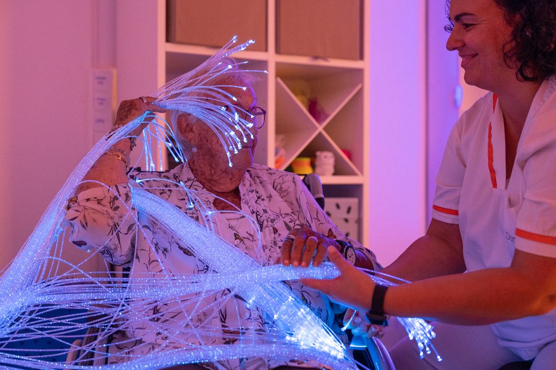 Terapias sensoriales para ancianos