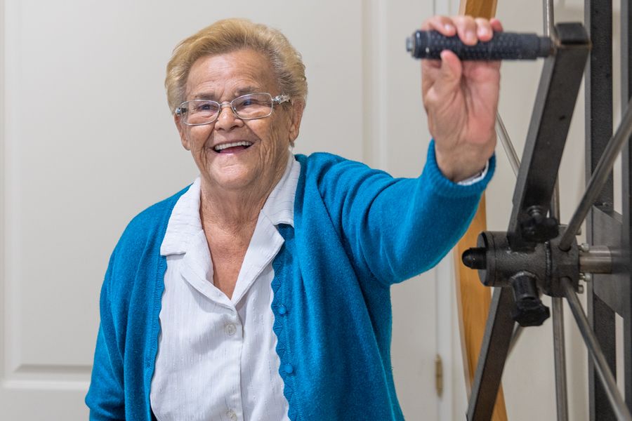 Residencia de Mayores Ribera en Bilbao. Cuidados. Rehabilitación. 2.