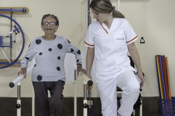 Gimnasio y sala de rehabilitación para mayores