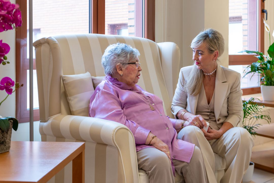 Residencia de Mayores Albufera en Madrid. Sala de estar. 7.