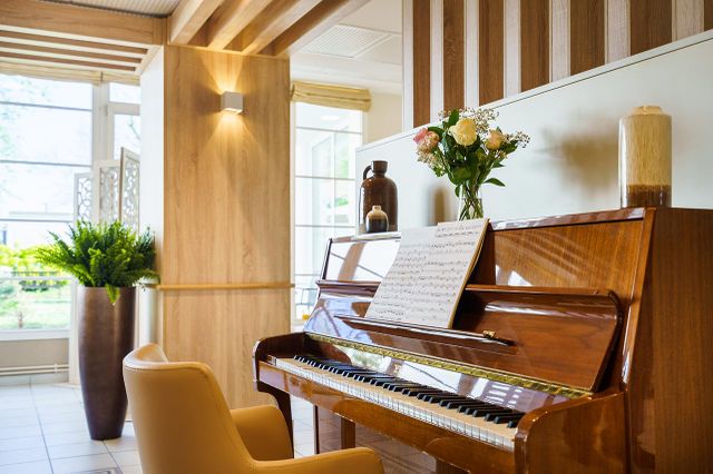 Piano Bois résidence Les Jardins d'Epinay cooconing mood nature pinterest lumineuse