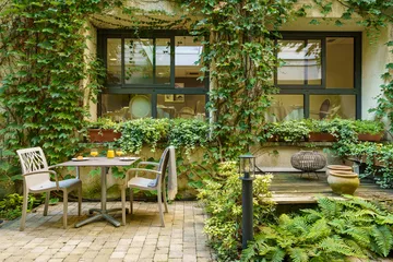 jardin terrasse végétation nature maison retraite parsi les gobelins domusvi cottage core