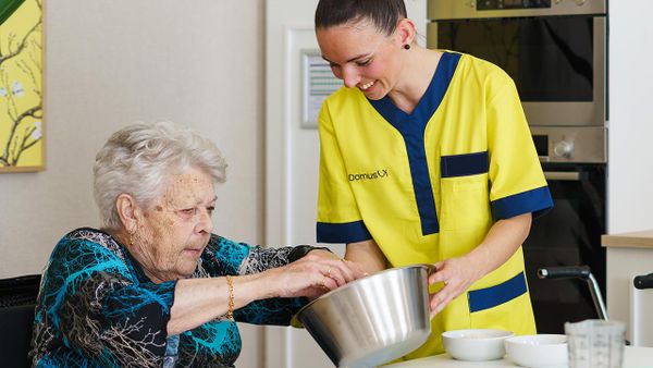 séance de réhabilitation par une activité cuisine