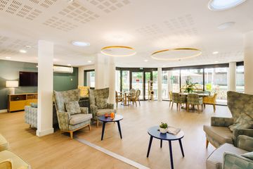 salon de vie spatieux et lumineux residence tiers temps lyon