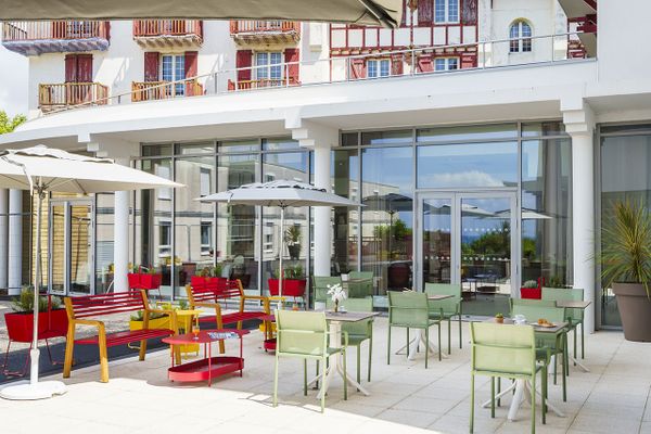 terrasse résidence eskualduna