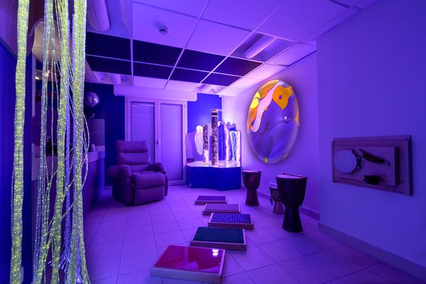 Espace multisensorielle apaisante à la Résidence Tiers Temps, maison de retraite à Suresnes