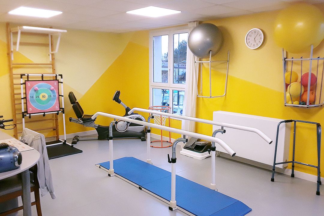 salle kiné résidence Capitainerie Digoin