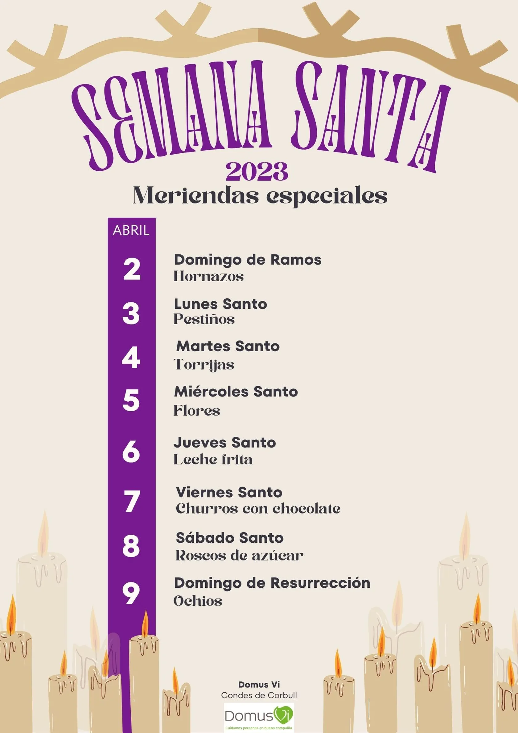 Cartel-Semana-Santa-Cruz-Programacion-Procesiones-Minimalista-Moderno-Dorado-Beige-Morado-Violeta-2.jpg