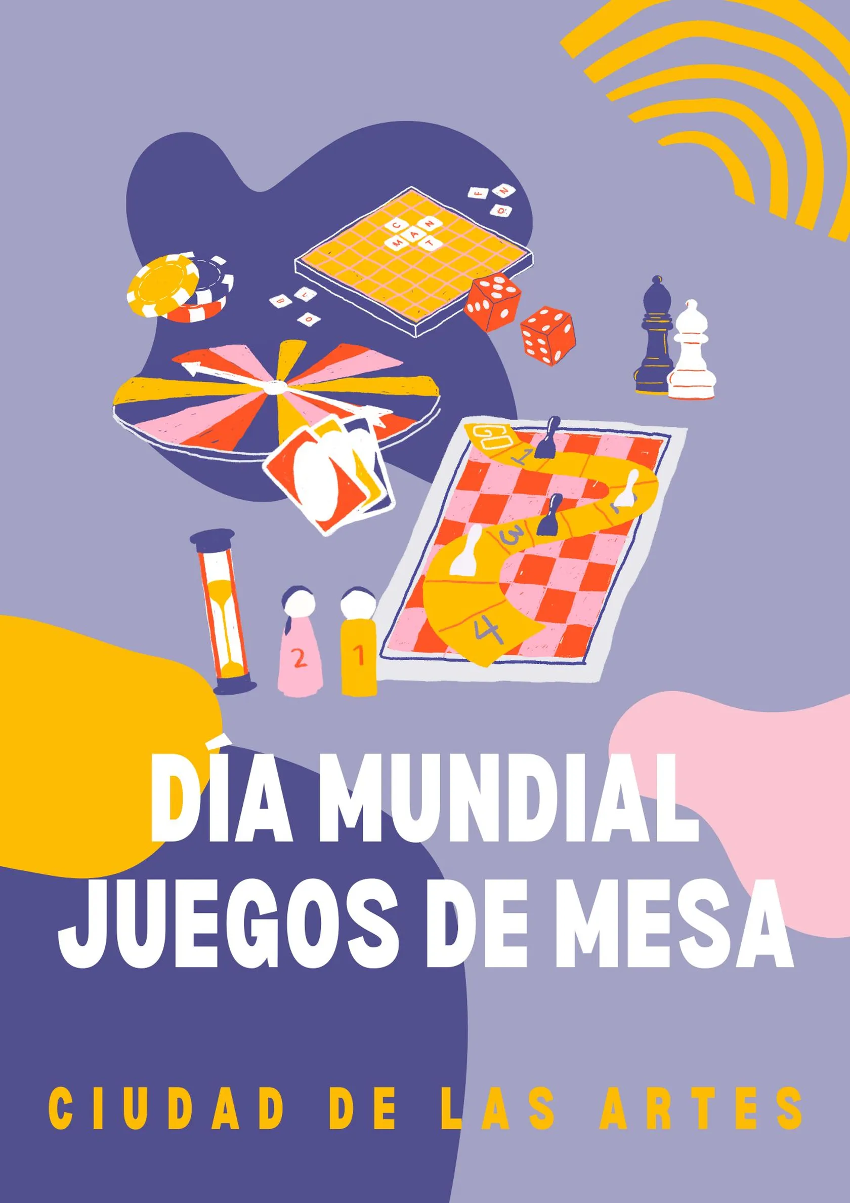 Invitacion-para-noche-de-juegos-con-dibujos-en-morado-y-amarillo.jpg
